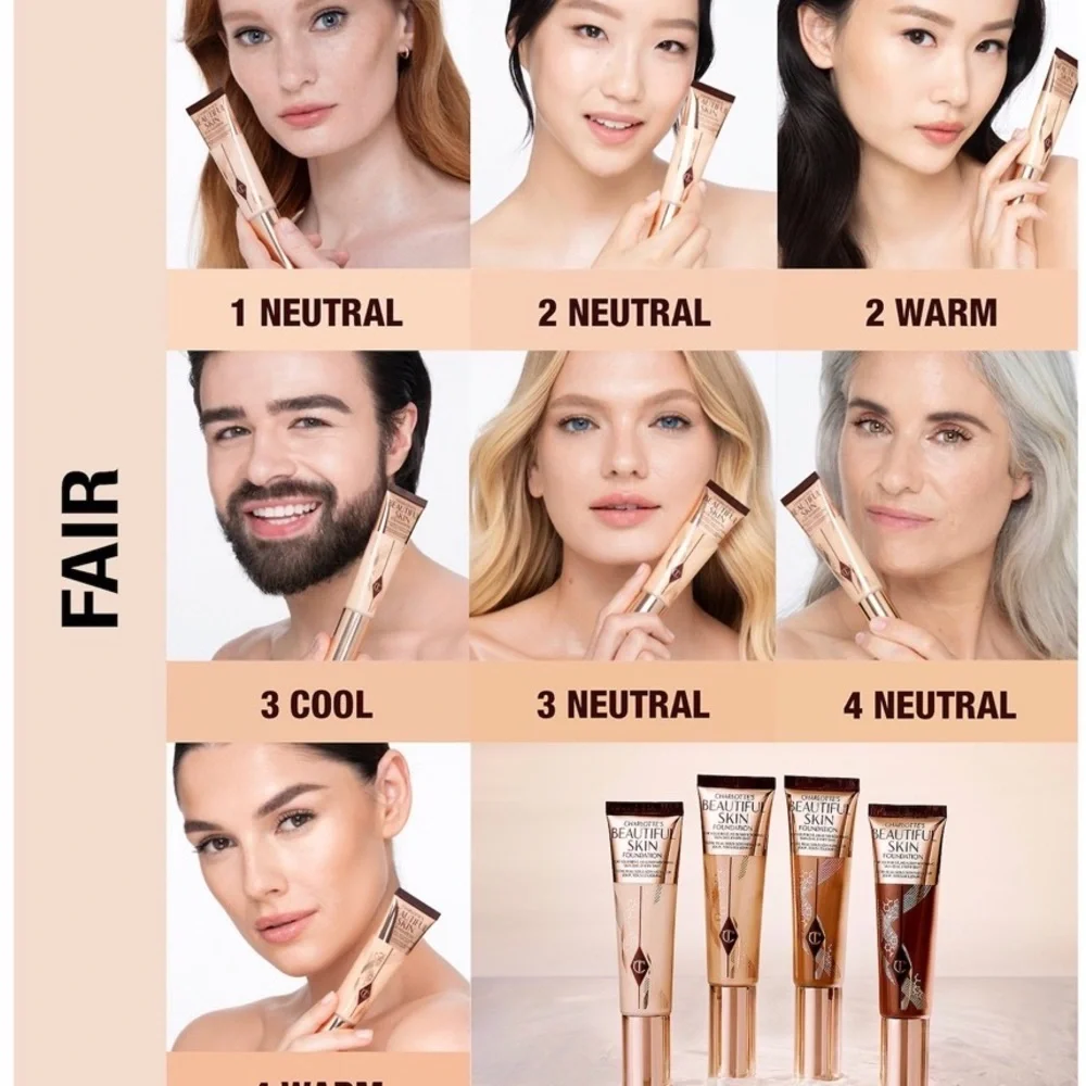Charlotte Tilbury 2 Neutral Foundation Shade - 2 Neutral